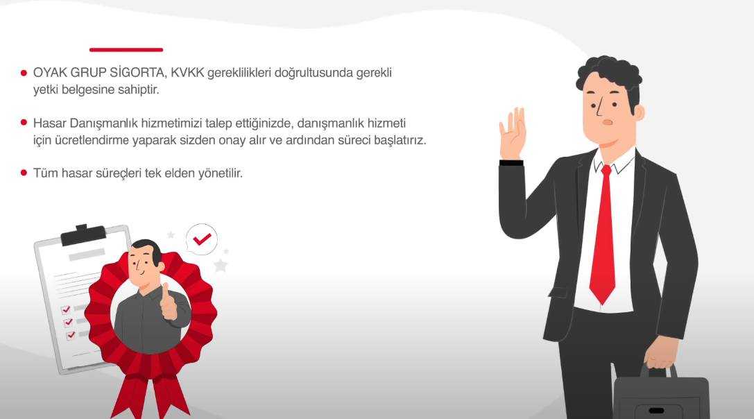 Yetki, KVKK ve hasar danışmanlığı süreci anlatımı