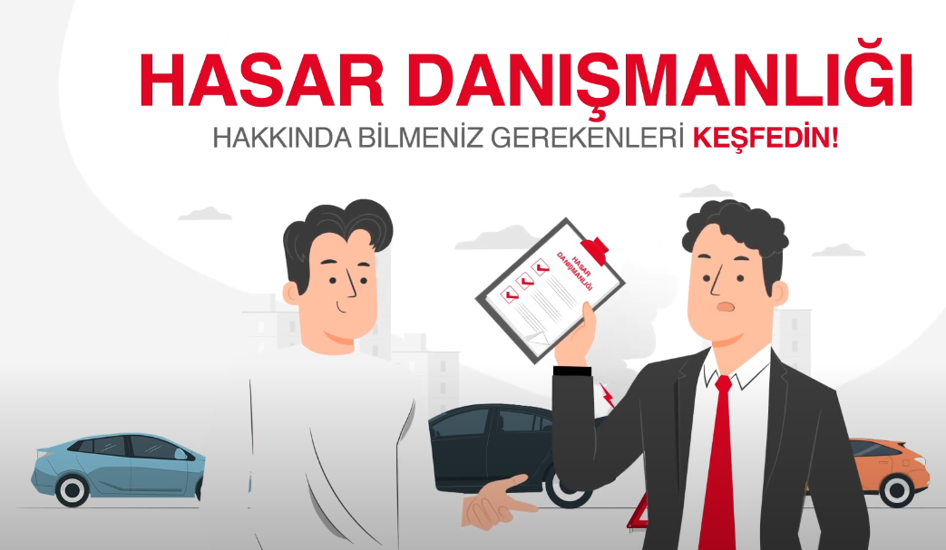 Hasar danışmanlığı hakkında bilgilendirici görsel